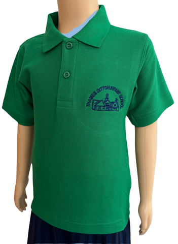 Thames Ditton Infants PE Polo - Emerald Green